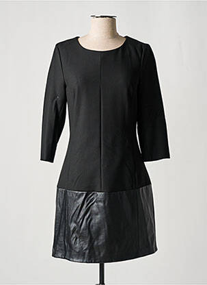 Robe courte manches 3/4 manches 3/4 noir MEXX femme