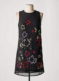 Robe courte sans manche sans manche noir DESIGUAL femme