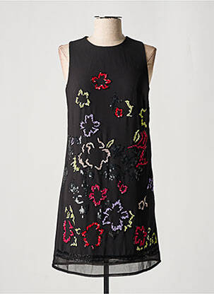 Robe courte sans manche sans manche noir DESIGUAL femme
