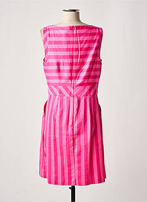 Robe mi-longue sans manche sans manche rose STREET ONE femme