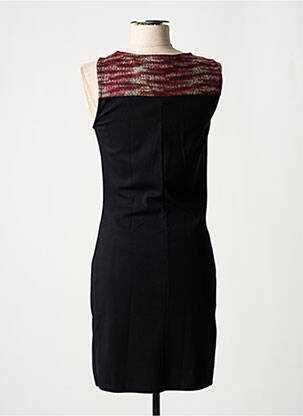 Robe mi-longue sans manche sans manche noir SMASH WEAR femme