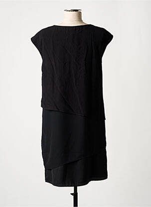 Robe courte manches courtes manches courtes noir STREET ONE femme