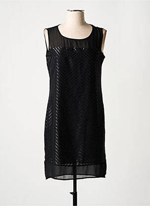 Robe courte sans manche sans manche noir MEXX femme