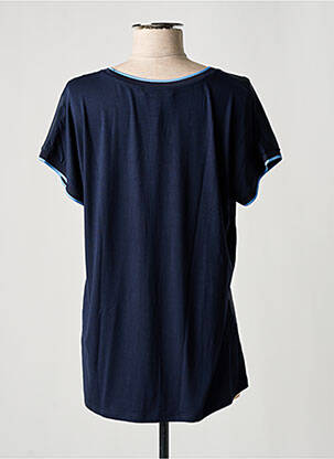 T-shirt imprimé fantaisie manches courtes bleu GARCIA femme