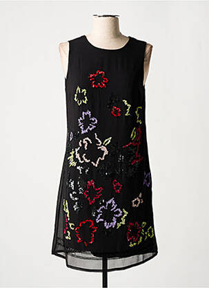 Robe courte noir DESIGUAL pour femme