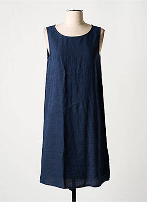 Robe mi-longue bleu STREET ONE pour femme