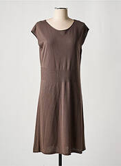 Robe mi-longue marron OLSEN pour femme seconde vue