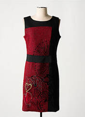 Robe mi-longue rouge DESIGUAL pour femme seconde vue