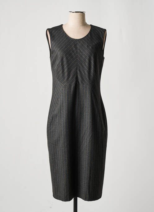 Robe mi-longue sans manche sans manche gris OLSEN femme
