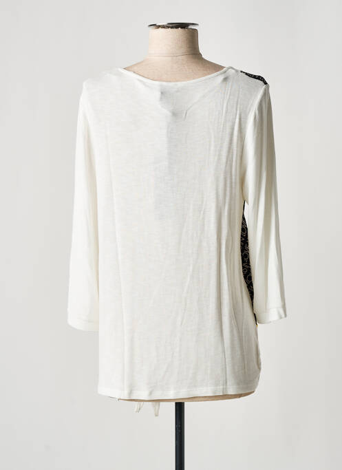 Tunique manches longues col rond beige STREET ONE femme