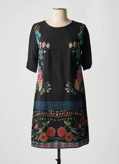 Robe courte noir DESIGUAL pour femme