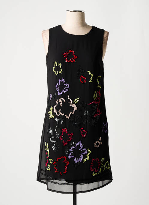 Robe courte noir DESIGUAL pour femme