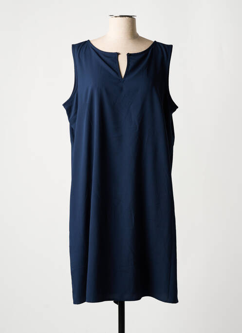 Robe mi-longue bleu STREET ONE pour femme