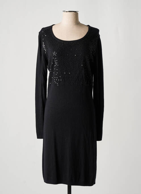 Robe mi-longue noir MEXX pour femme