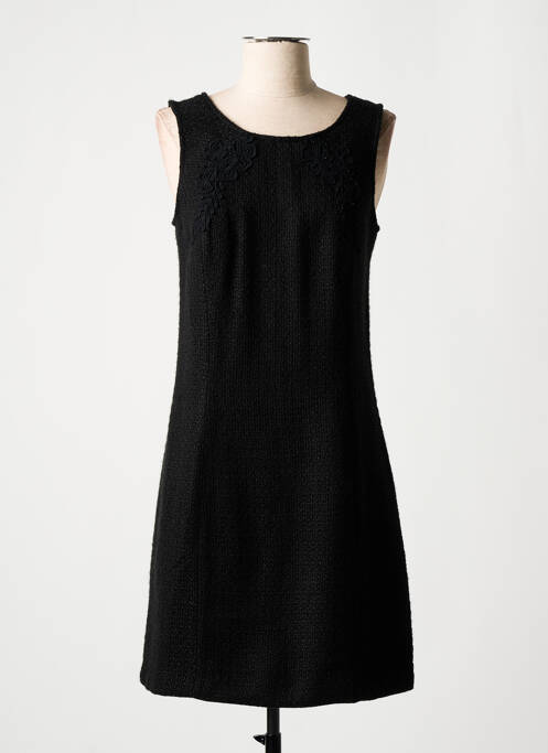 Robe mi-longue noir STREET ONE pour femme