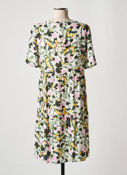 Robe mi-longue vert STREET ONE pour femme