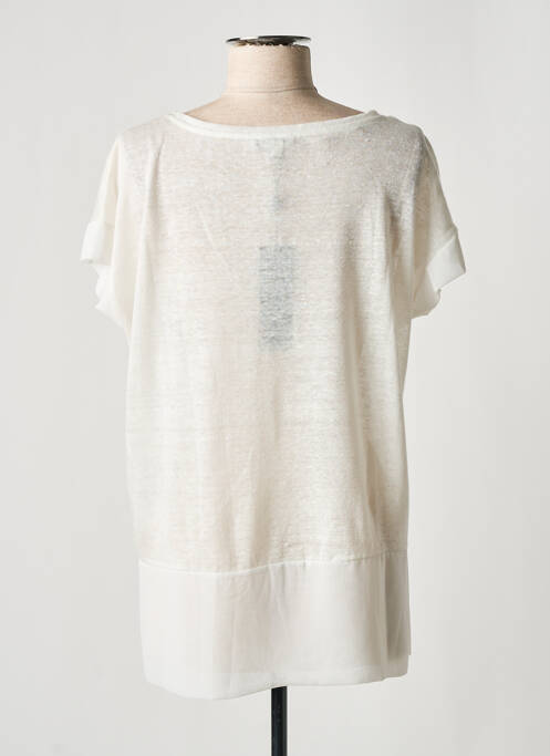 T-shirt beige STREET ONE pour femme