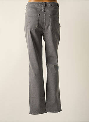 Jeans coupe slim stretch taille normale gris KANOPE femme
