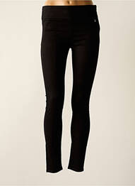 Jegging tissage popeline taille haute noir STREET ONE femme