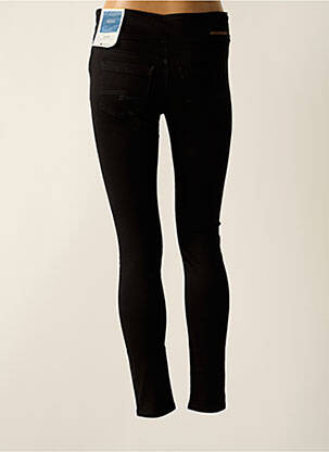 Jegging tissage popeline taille haute noir STREET ONE femme