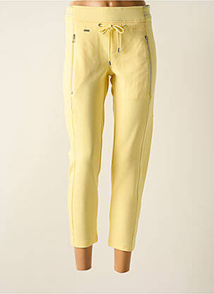 Jogging taille haute taille haute jaune STREET ONE femme