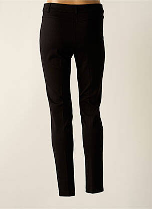Pantalon slim taille haute taille haute noir OLSEN femme