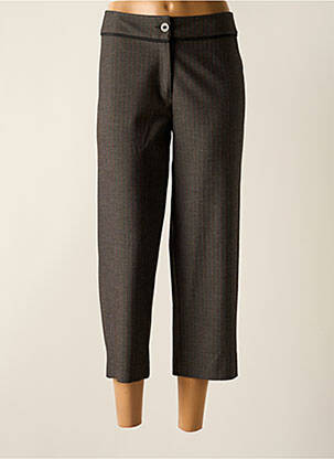 Pantacourt coupe droite taille normale gris LEWINGER femme