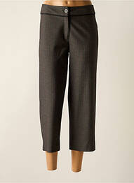 Pantacourt coupe droite taille normale gris LEWINGER femme