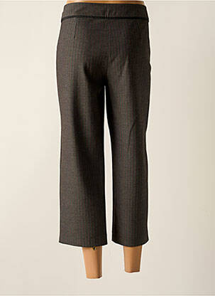 Pantacourt coupe droite taille normale gris LEWINGER femme