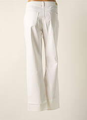 Pantalon droit blanc KANOPE pour femme seconde vue