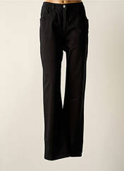 Pantalon droit noir KANOPE pour femme seconde vue