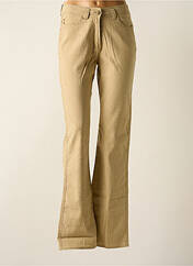 Pantalon flare beige JOST pour femme seconde vue