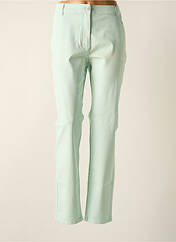 Pantalon slim vert OLSEN pour femme seconde vue