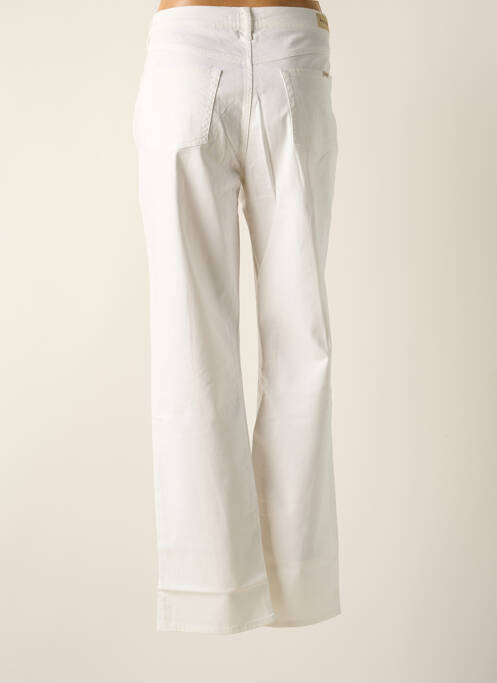 Pantalon droit blanc KANOPE pour femme