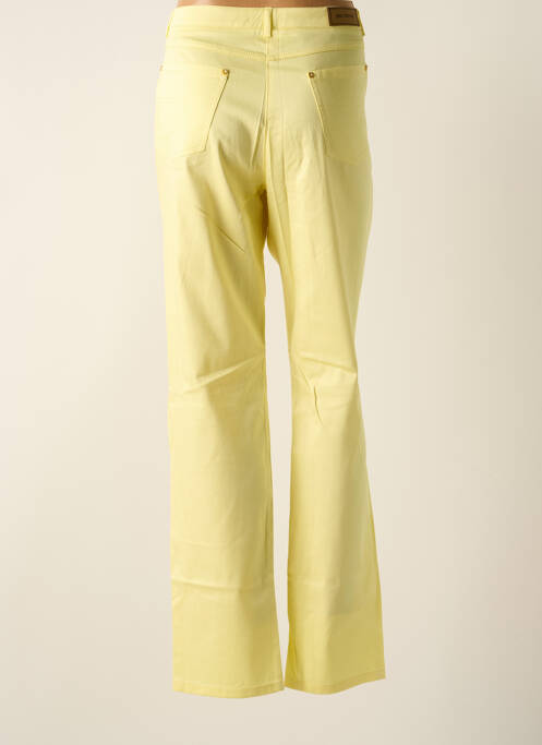 Pantalon slim jaune PAZ TORRAS pour femme