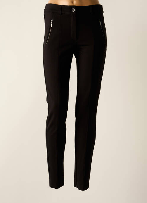 Pantalon slim noir OLSEN pour femme