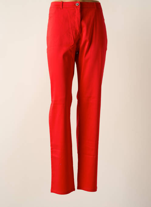 Pantalon slim rouge PAZ TORRAS pour femme