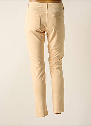Pantalon slim poches beige BROADWAY femme