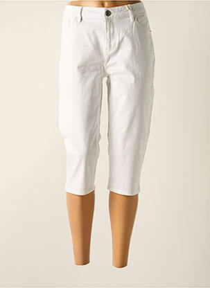Pantacourt poches blanc GARCIA femme