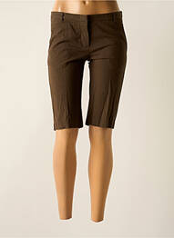 Bermuda slim vert IKKS femme