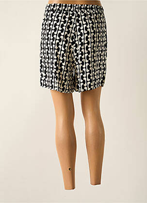 Short coupe droite noir BROADWAY femme