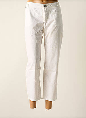 Pantalon 7/8 blanc STREET ONE pour femme