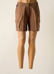 Short marron LUCCHINI pour femme seconde vue