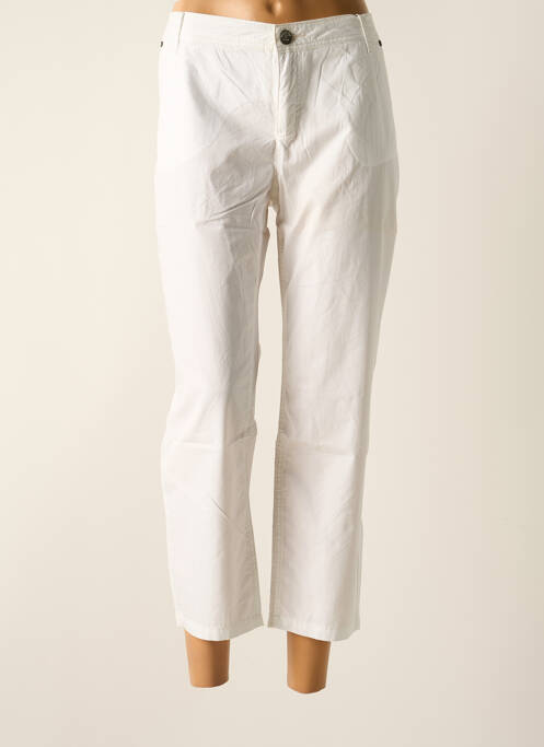 Pantalon 7/8 blanc STREET ONE pour femme