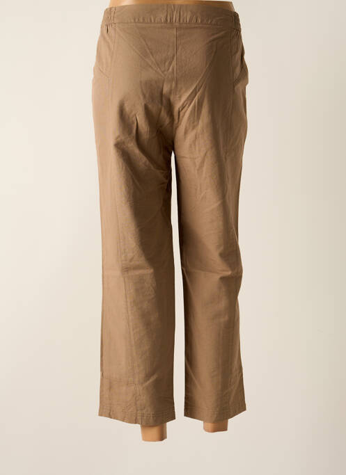 Pantalon 7/8 marron LUCCHINI pour femme