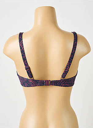 Haut de maillot de bain stretch haut soutien-gorge emboitant violet SIMONE PERELE femme