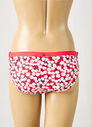 Bas de maillot de bain imprimé fantaisie culotte rouge BESTFORM femme