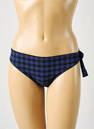 Bas de maillot de bain micro fibres culotte bleu SIMONE PERELE femme
