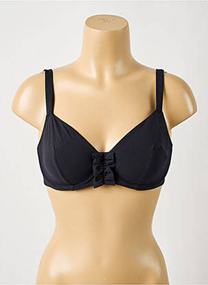 Haut de maillot de bain bretelles élastiquées ajustables haut soutien-gorge balconnet noir SIMONE PERELE femme