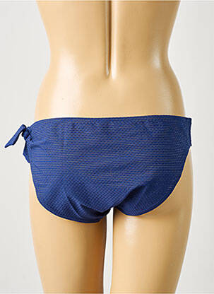 Bas de maillot de bain micro fibres bikini bleu SIMONE PERELE femme